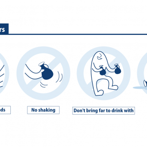 infographic of tokkuri manner