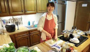 Chef and culinary instructor Haruka Mano