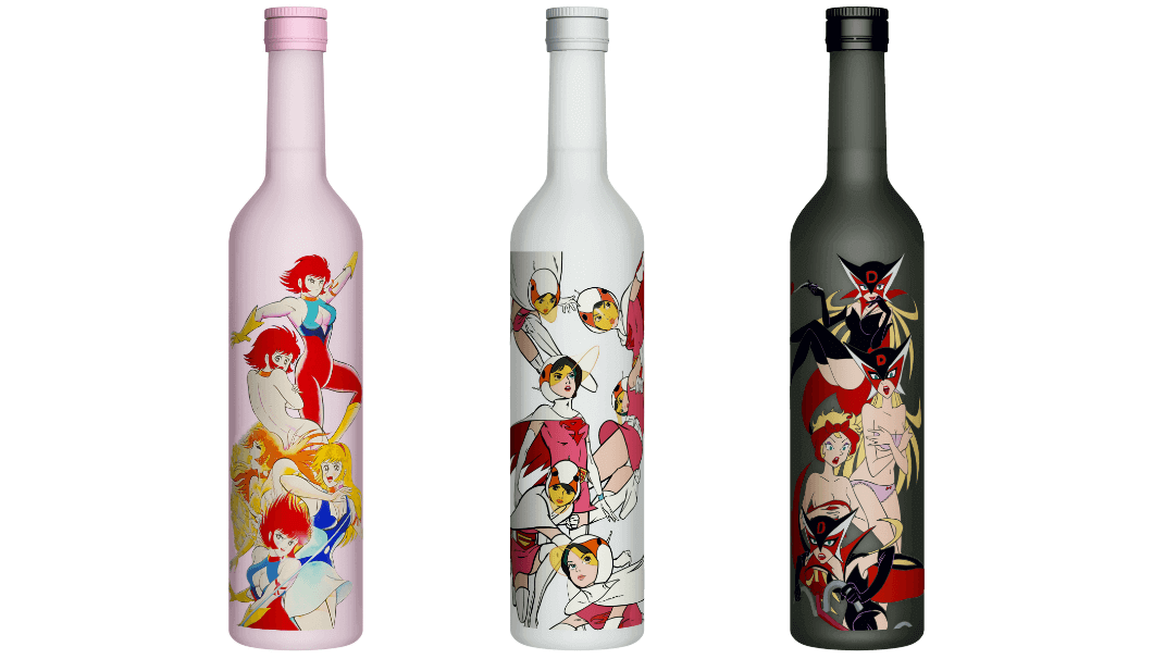 Sexy Sake Bottles try to Lure Fans of Ultra Alliance