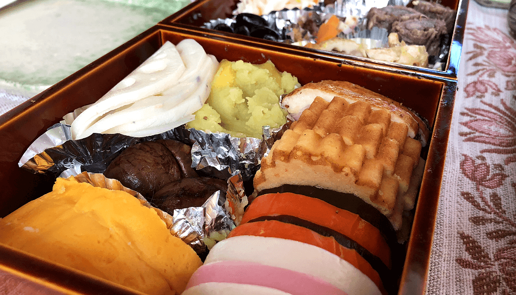 Osechi, the meal for new year'a day in Japan