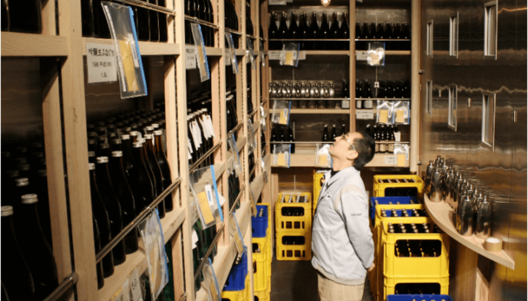  A storehouse where valuable matured sake sleeps, not sold to the general public