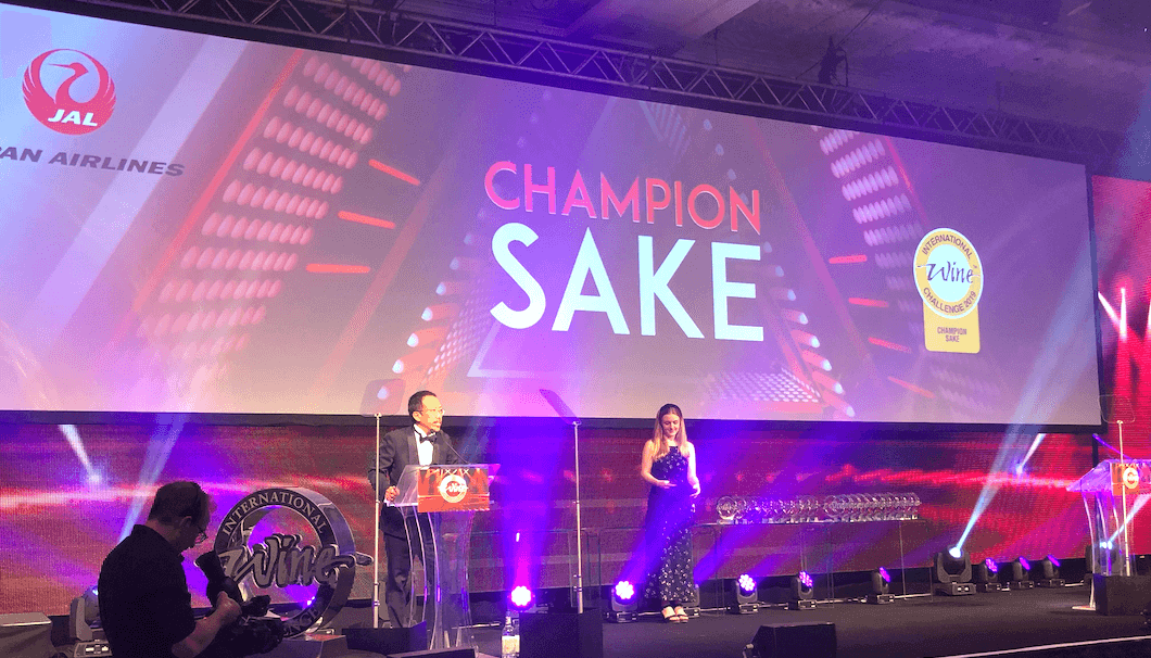 champion sake was announced of the International Wine Challenge (IWC) 2019 at this ceremony